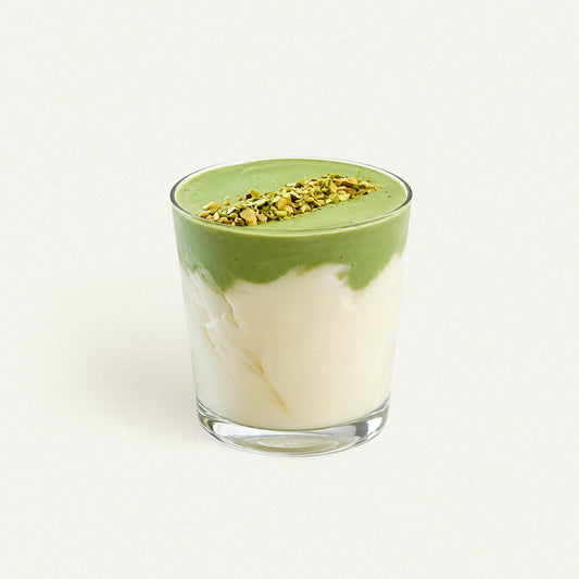 Pistachio Soymilk Pudding
