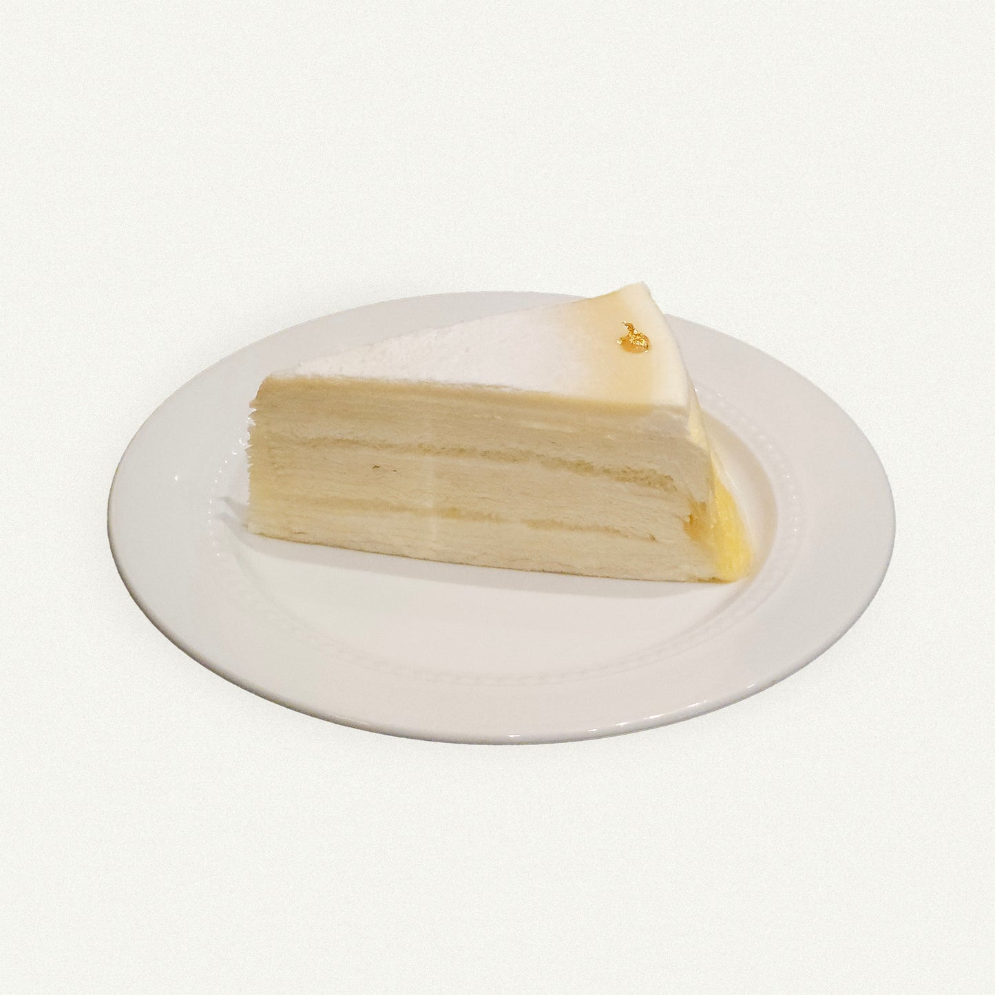 Dassai blue crepe cake