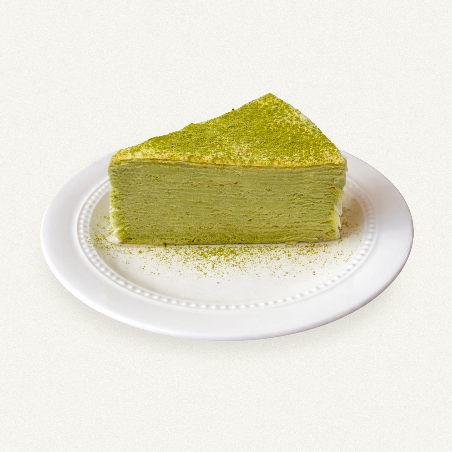 matcha crepe cake